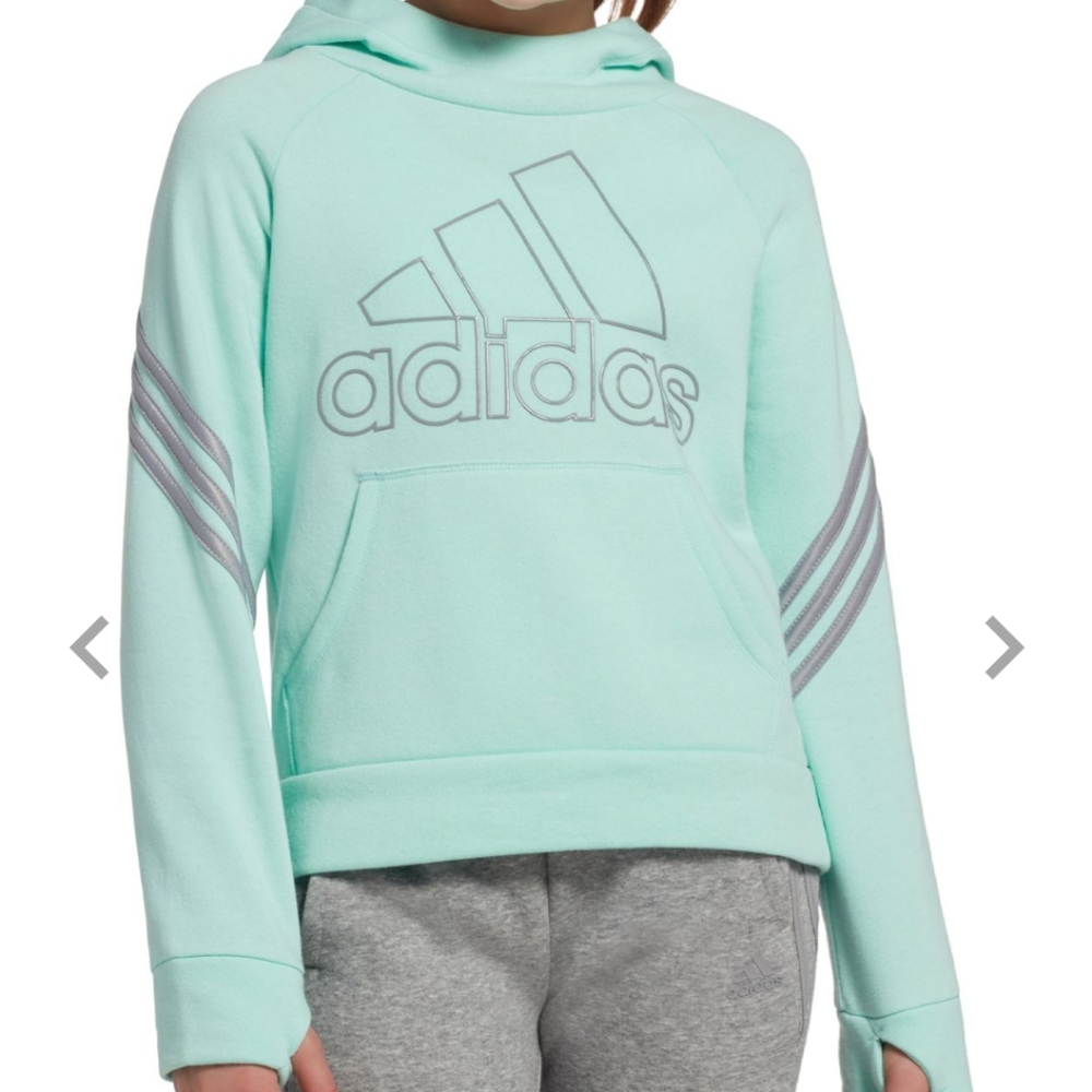 Girls Fleece 3 - Stripe Hoodie